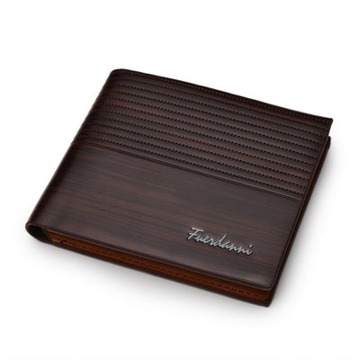 Billetera Delgada Horizontal para Hombre con Diseño en Relieve - Image 16
