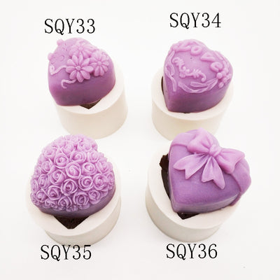 Molde de Silicona para Mousse de Rosa