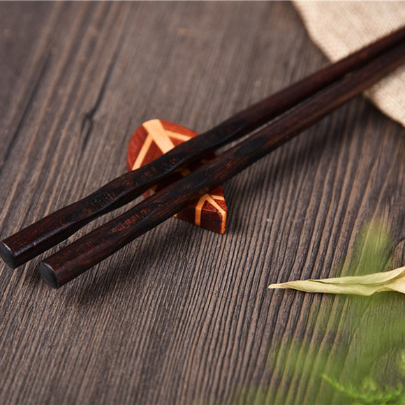 Juego de Palillos de Madera Maciza Premium