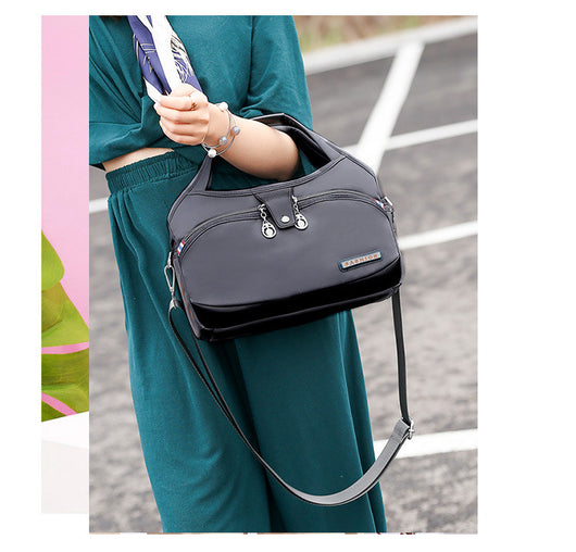 Bolsa Mensajera de Lona Nylon Versátil para Uso Diario - Image 5