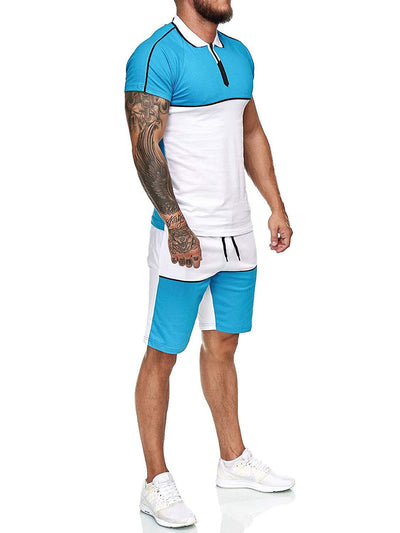 Conjunto Deportivo de Verano para Hombre con Combinación de Colores - Image 21