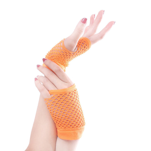 Guantes Cortos de Malla Gruesa para Mujer - Image 18