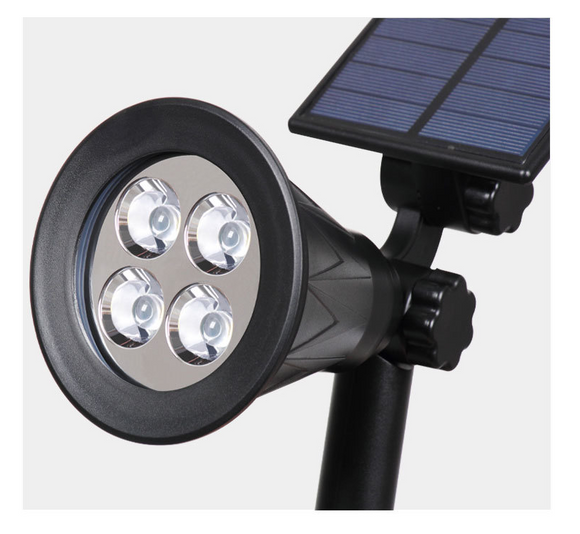 Luz Solar LED RGB para Jardín - Foco Impermeable de Exterior