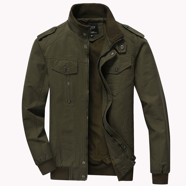 Chaqueta Bomber Táctica Militar Hombre - Estilo Piloto Air Force