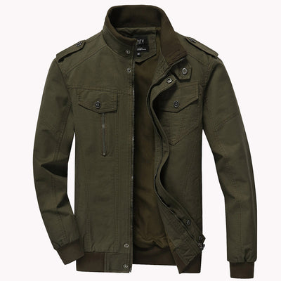 Chaqueta Bomber Táctica Militar Hombre - Estilo Piloto Air Force