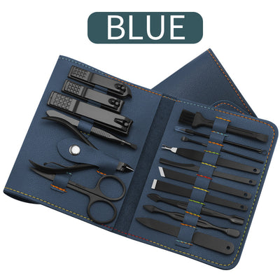 Kit de Aseo Personal 16 Piezas - Cortaúñas, Limpiador de Oídos y Herramientas de Manicura Profesional - Image 9