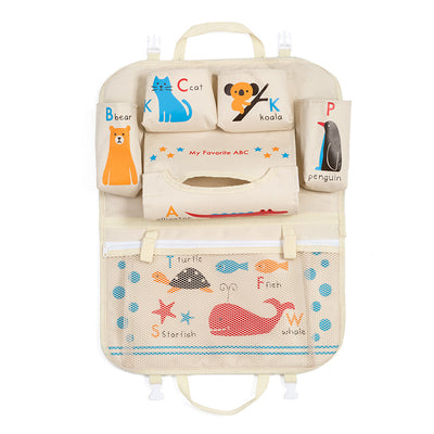 Organizador de Asiento para Auto con Diseño Infantil