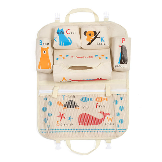 Organizador de Asiento para Auto con Diseño Infantil