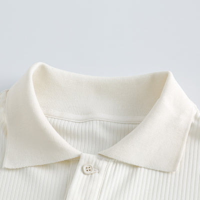 Polo Manga Corta con Bordado de Conejo para Hombre - Image 3