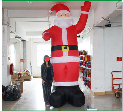 Papá Noel Inflable Eléctrico - Image 3