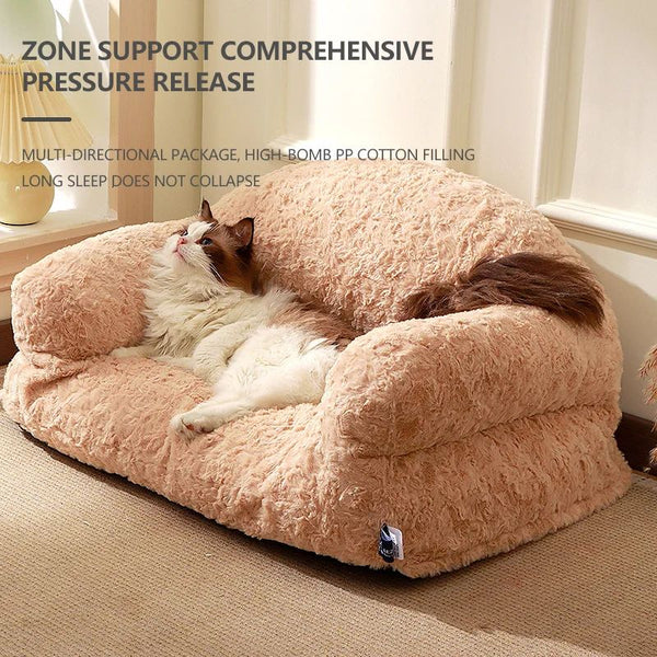 Sofá Cama Acolchado para Mascotas - Comodidad Todo el Año