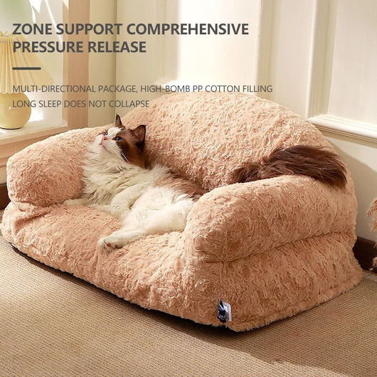 Sofá Cama Acolchado para Mascotas - Comodidad Todo el Año