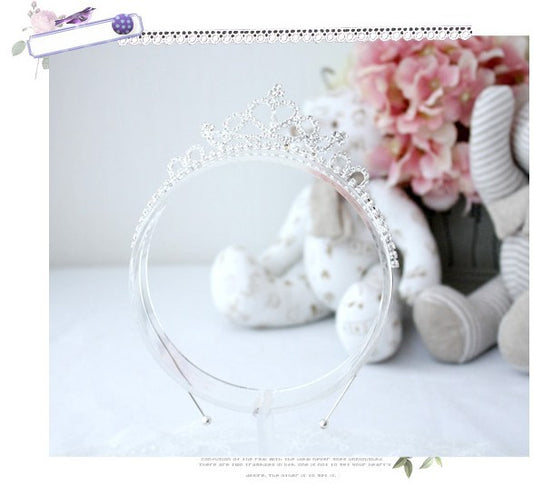 Diadema Infantil Brillante con Cristales de Diamante - Image 2