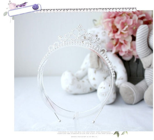 Diadema Infantil Brillante con Cristales de Diamante - Image 2