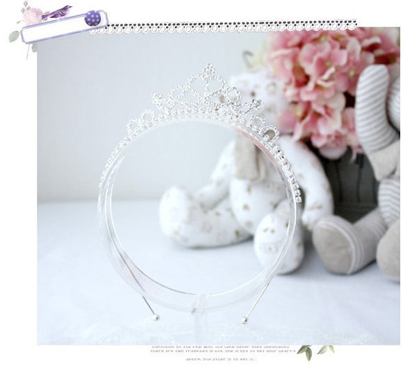 Diadema Infantil Brillante con Cristales de Diamante