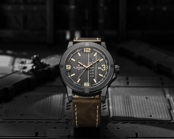 Multifunctional Water-Resistant Quartz Watch