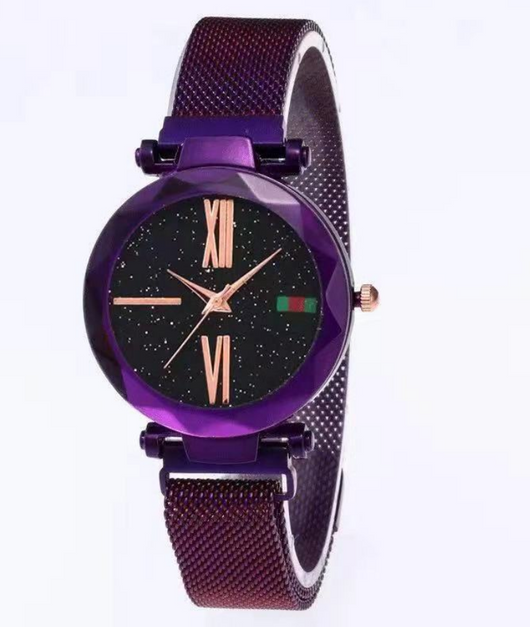 Reloj Mujer Cielo Estrellado con Malla Magnética y Cristal de Cuarzo - Image 17