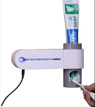 Dispensador de Pasta Dental 2 en 1 con Desinfección UV - Image 2