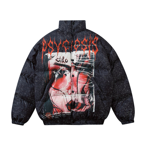 Chaqueta Acolchada Street Urbana Estilo Europeo y Americano