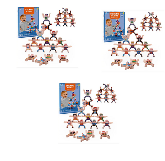 Bloques Apilables Hércules: Juego Interactivo Padre-Hijo de Equilibrio y Construcción - Image 9