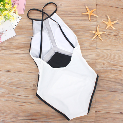 Traje de Baño Enterizo Sexy con Malla - Diseño Europeo y Americano - Image 6