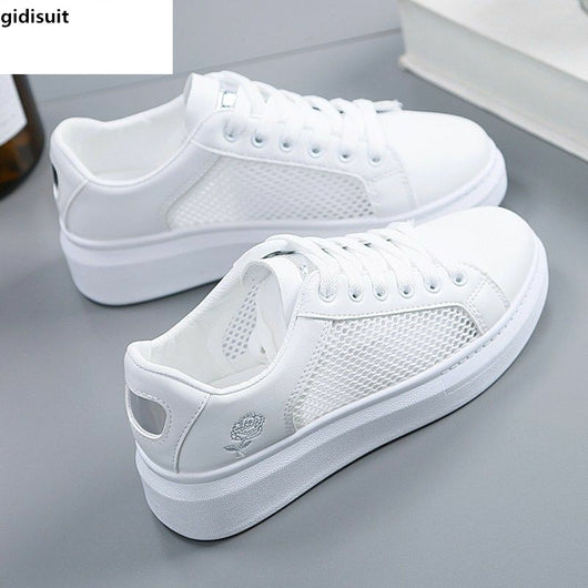 Zapatos Deportivos con Paneles de Malla para Mujer - Comodidad Verano - Image 4
