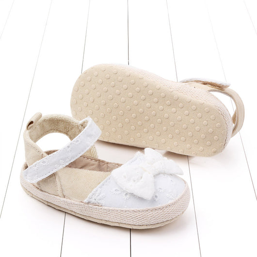 Zapatos para bebé con moño - Image 3