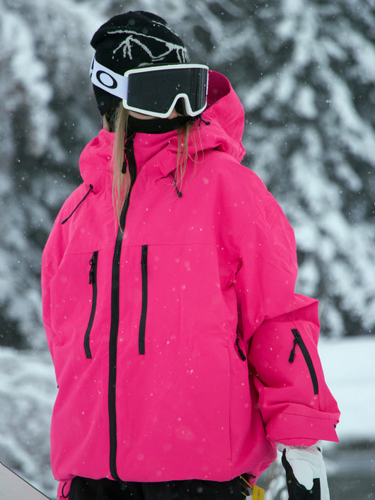 Chaqueta de Snowboard Impermeable y Transpirable con Adhesivo de Presión Total - Image 13