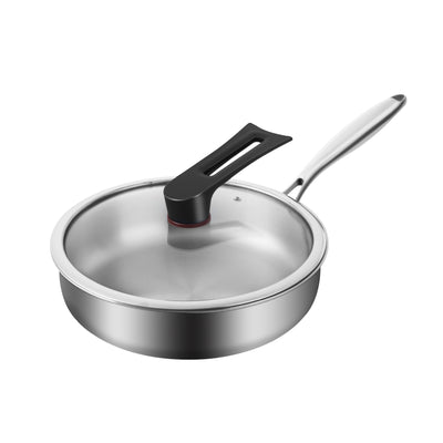 Sartén de Acero Inoxidable 316L sin Recubrimiento para Cocina - Image 4