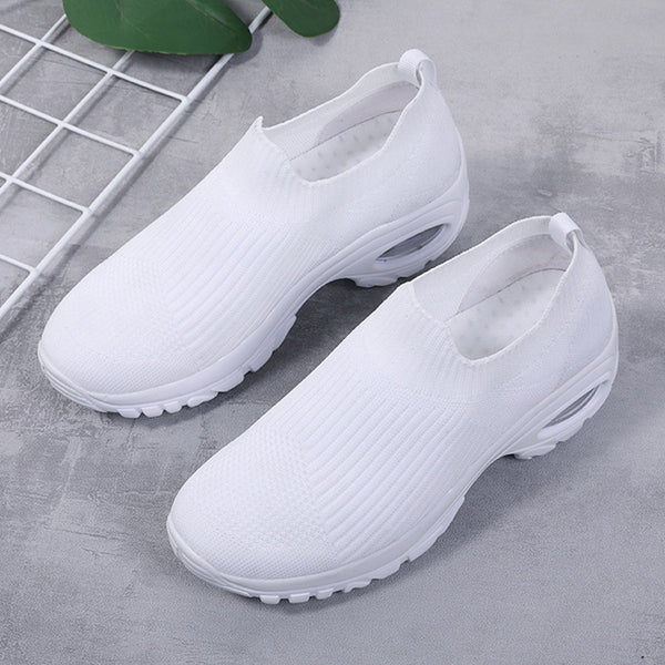Tenis Deportivos Talla Grande con Tecnología Air Cushion y Tejido Fly-knit