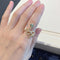 Index Finger Ring Temperament Design High Sense Twining Snake Ring 5