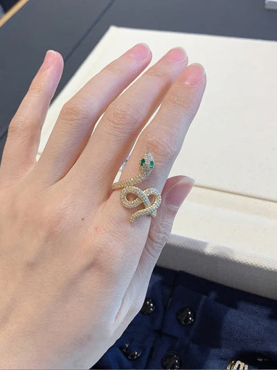 Anillo de Dedo Índice Diseño Temperamento Alta Elegancia - Image 4