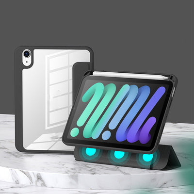 Organizador Magnético de Escritorio con Funda de Cuero y Ranura para Bolígrafos - Image 8