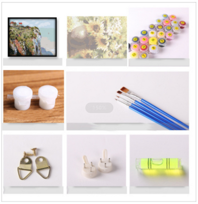 Pintura al Óleo Digital Personalizada - Kit de Coloreo por Lotes - Image 30