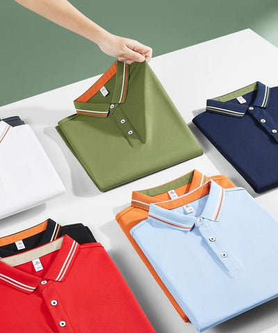 Polo de Algodón para Trabajo con Cuello y Mangas Cortas - Image 19