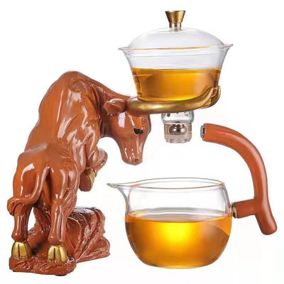 Juego de Té Automático en Vidrio Borosilicato Premium - Image 6