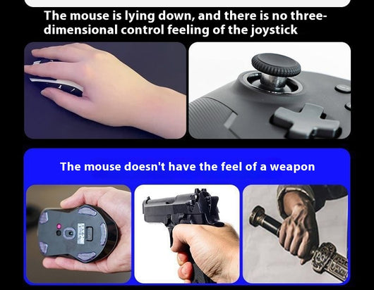 Pistola Inalámbrica para Juegos de Disparos con Empuñadura Vertical - Image 17