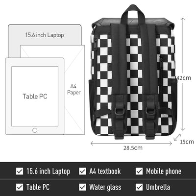 Mochila para Mujer de Gran Capacidad con Compartimento para Laptop - Image 4