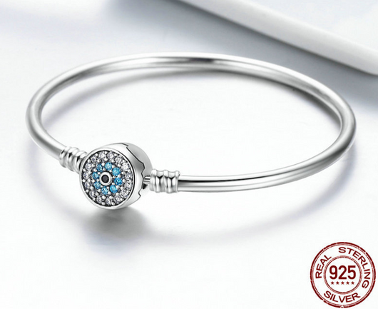 Pulsera de Plata Esterlina 925 con Diamantes Completos - Accesorio Encanto Elegante para Mujer - Image 3