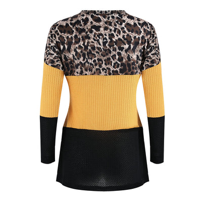 Suéter Casual con Estampado de Leopardo - Image 8