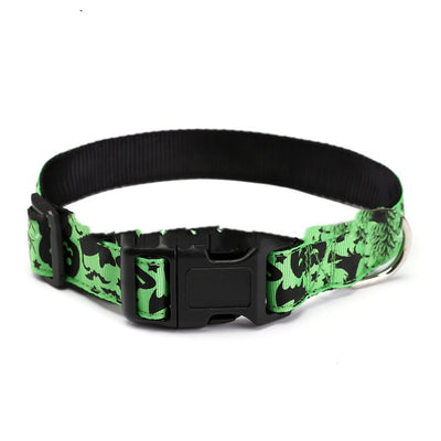 Collar Ajustable de Nylon para Mascotas con Diseños de Halloween - Image 2