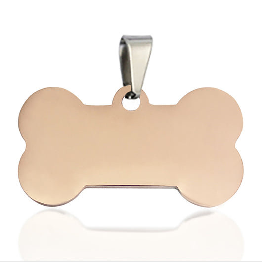 Placa de Identificación para Mascotas en Acero Inoxidable Titanio - Image 21