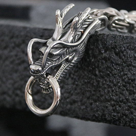 Pulsera de Acero Titanio Espina de Dragón - Image 2
