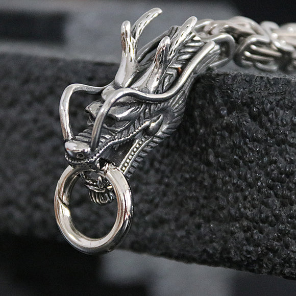 Pulsera de Acero Titanio Espina de Dragón