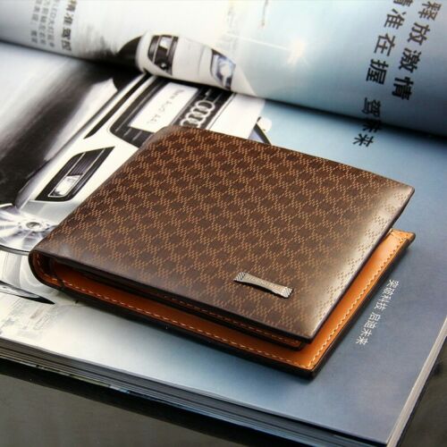 Cartera para Hombre con Múltiples Ranuras Tarjetero Cuadros Creativo