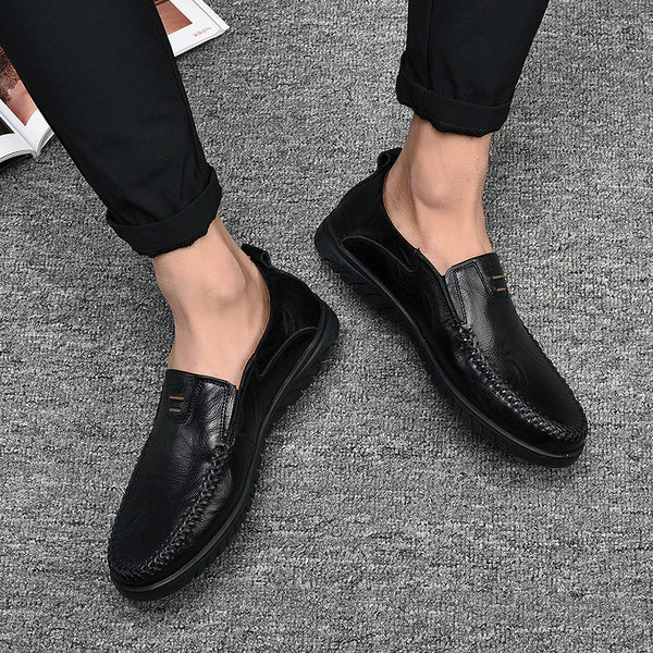 Zapatos de Cuero Casual para Hombre