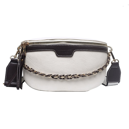 Bolso Bandolera Asimétrico de Textura y Color Casual - Image 39