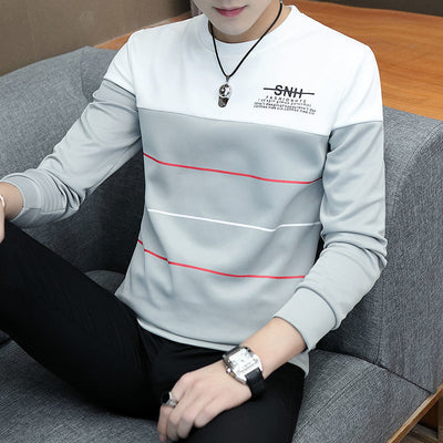 Camiseta Manga Larga Cuello Redondo para Hombre - Image 2