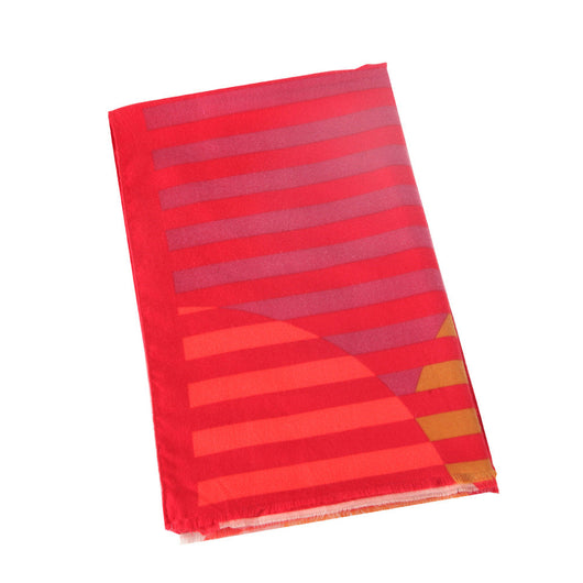 Bufanda de Algodón Extragrande con Estampado de Puntos - Image 10