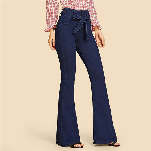 Jeans Acampanados de Pierna Ancha - Image 11